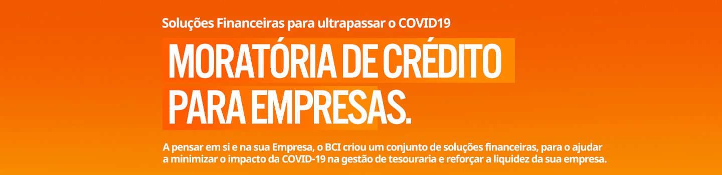 Soluções de Financiamento COVID-19