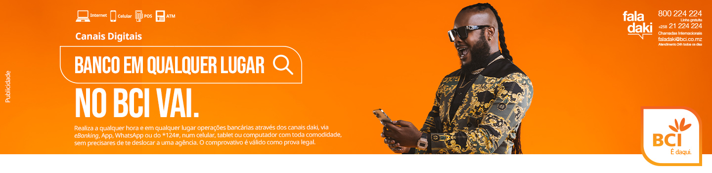 Banco em qualquer lugar